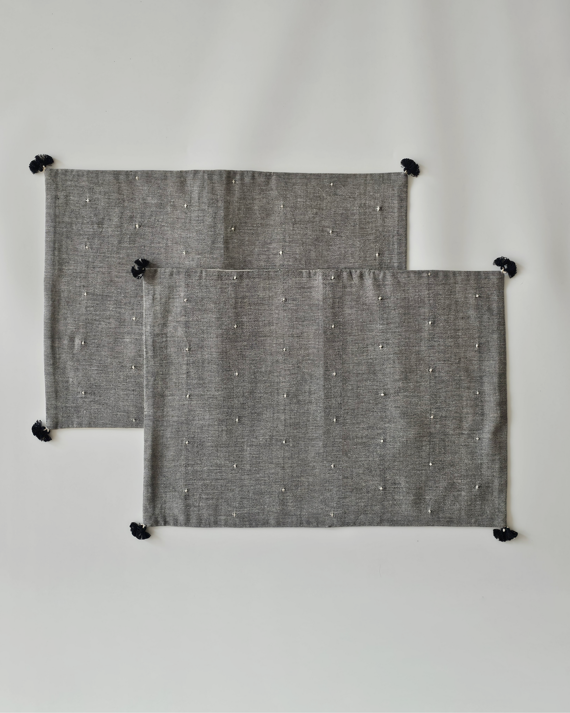 Shorshe Tablemats, Grey ( Set of 2)