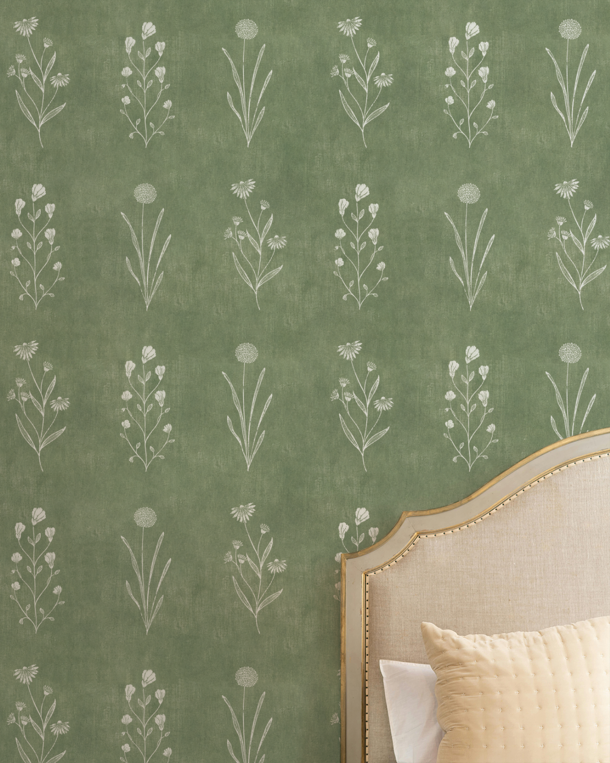 Sage Meadow Wallpaper