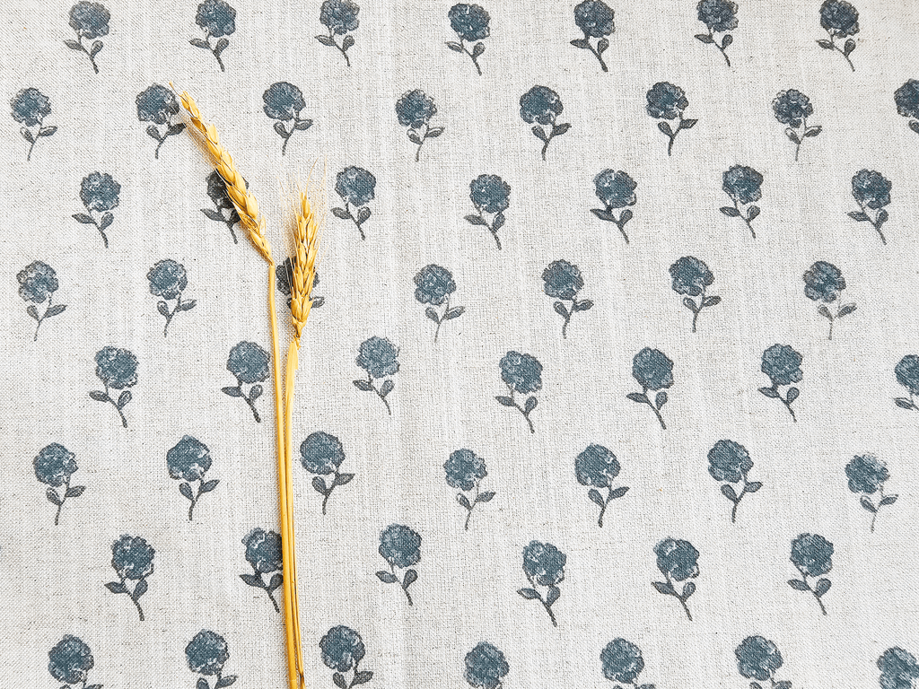 Tagar Fabric, Dark blue & Light blue