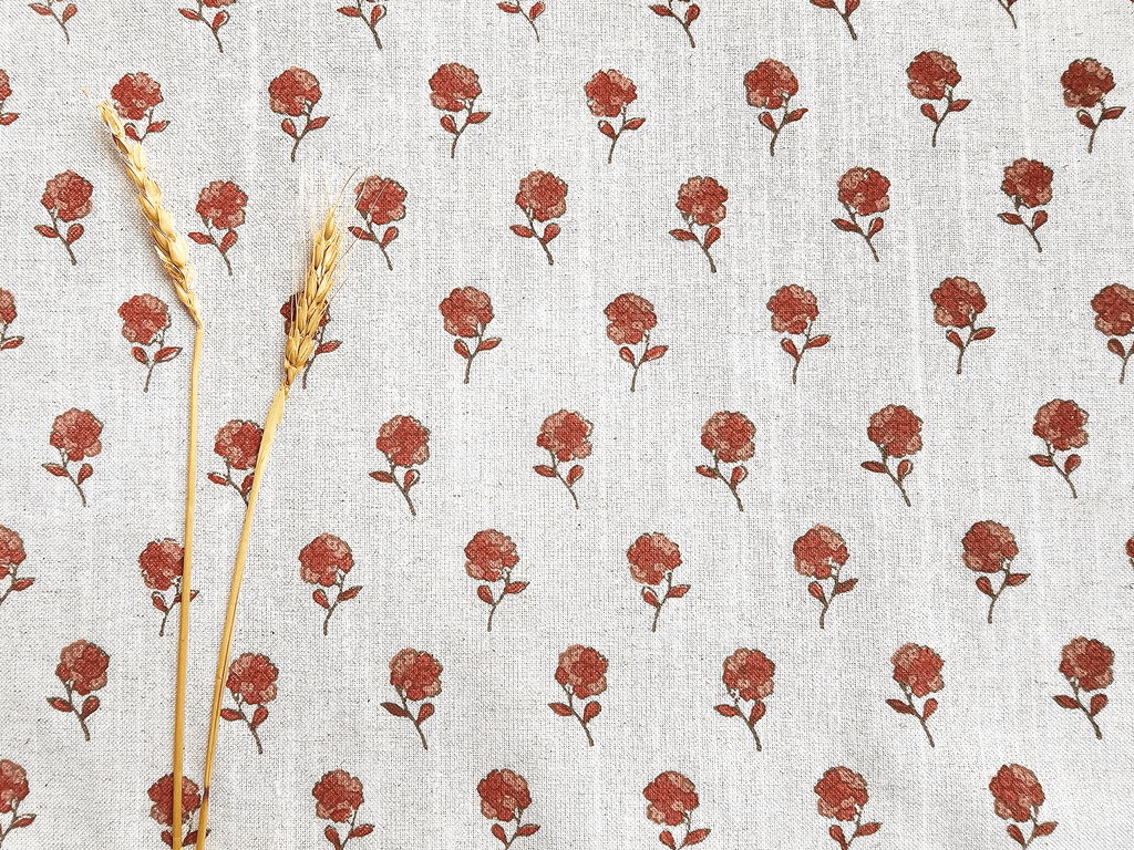 Tagar Fabric, Pink & Peach