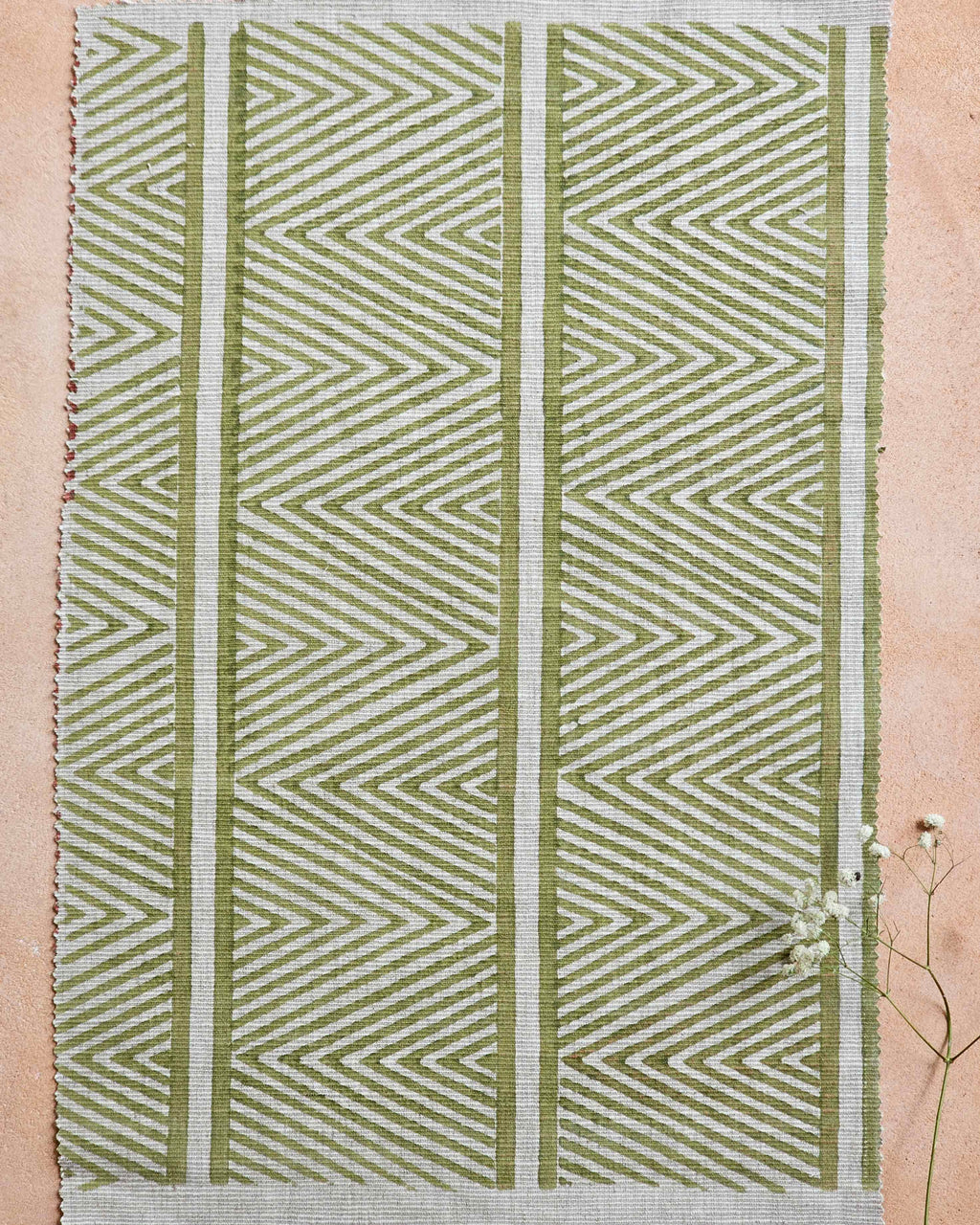 Taal Fabric, Sage Green