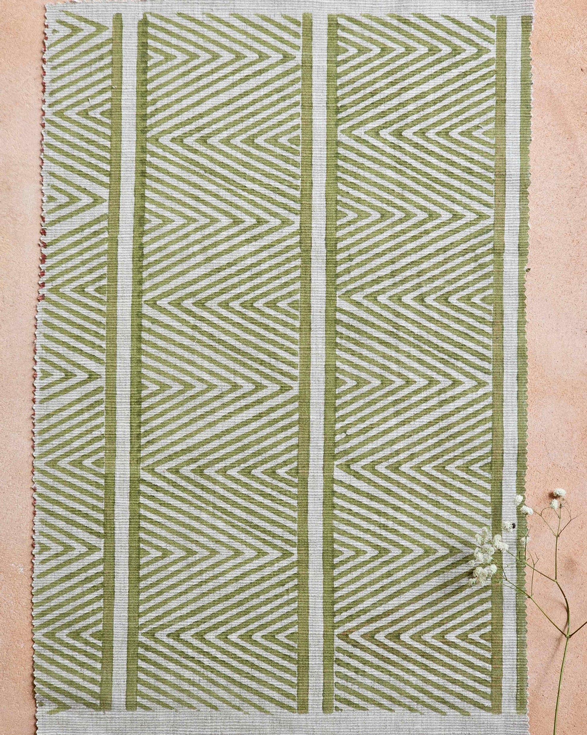 Taal Fabric, Sage Green