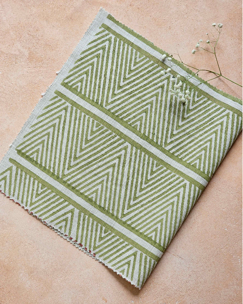Taal Fabric, Sage Green