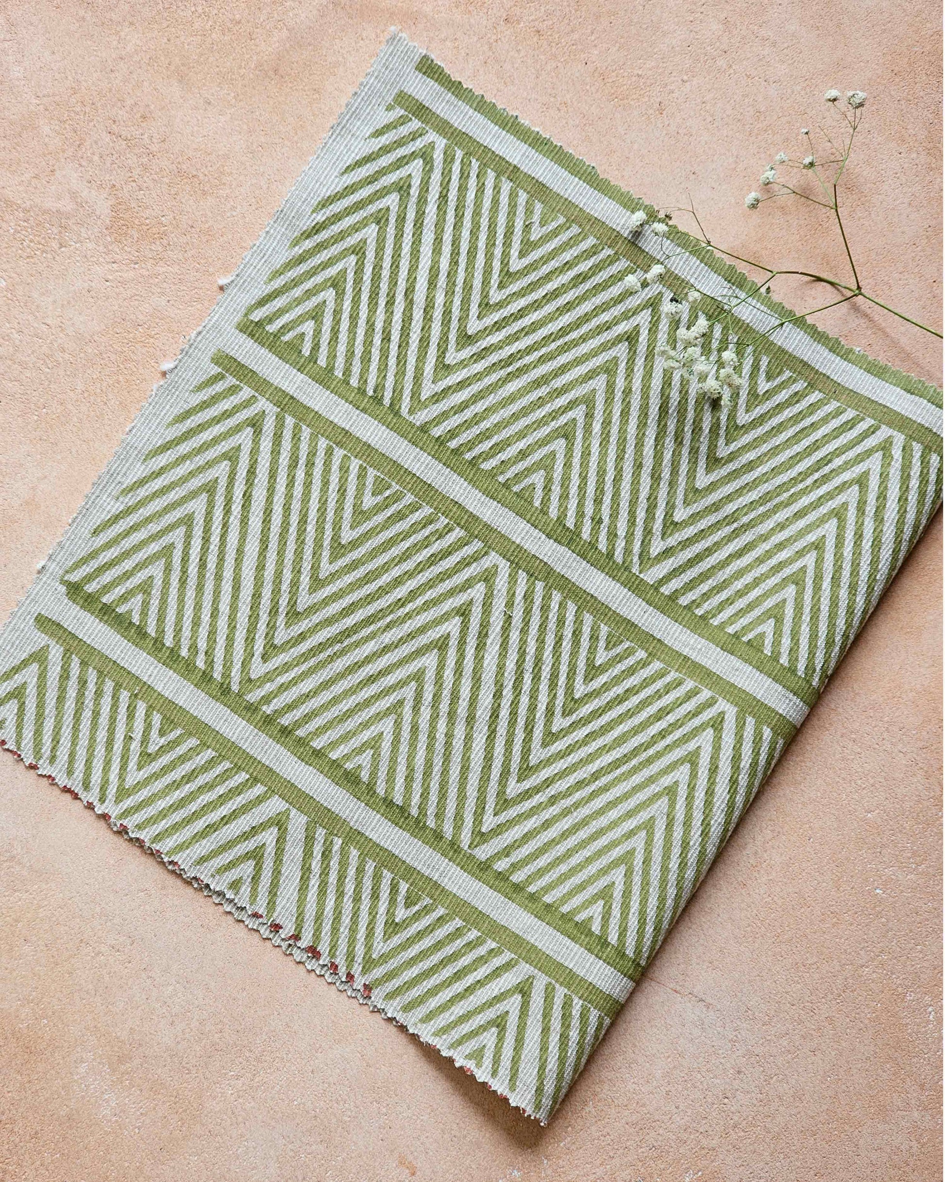 Taal Fabric, Sage Green