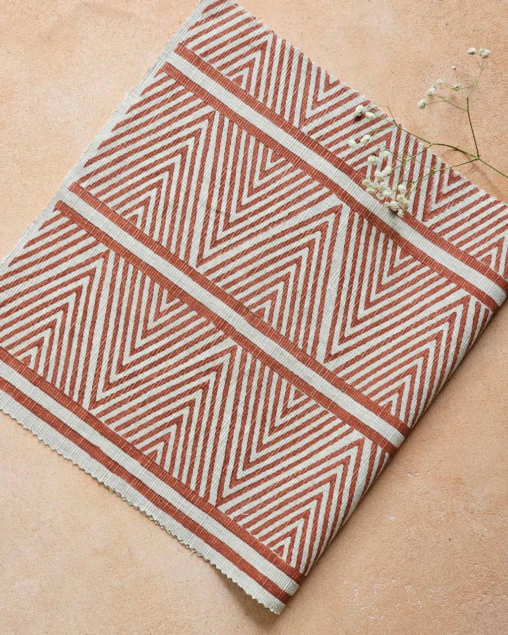 Taal Fabric,Terracotta