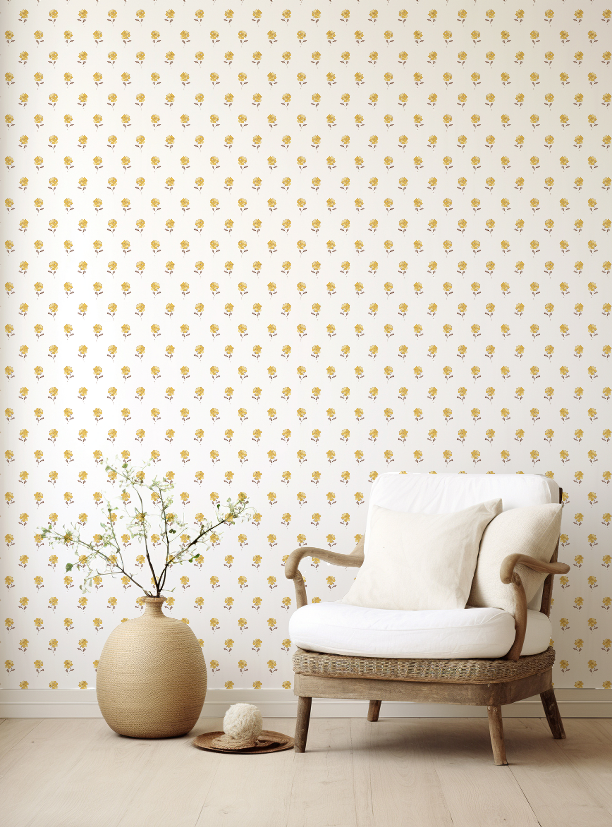 Tagar Wallpaper, Mustard