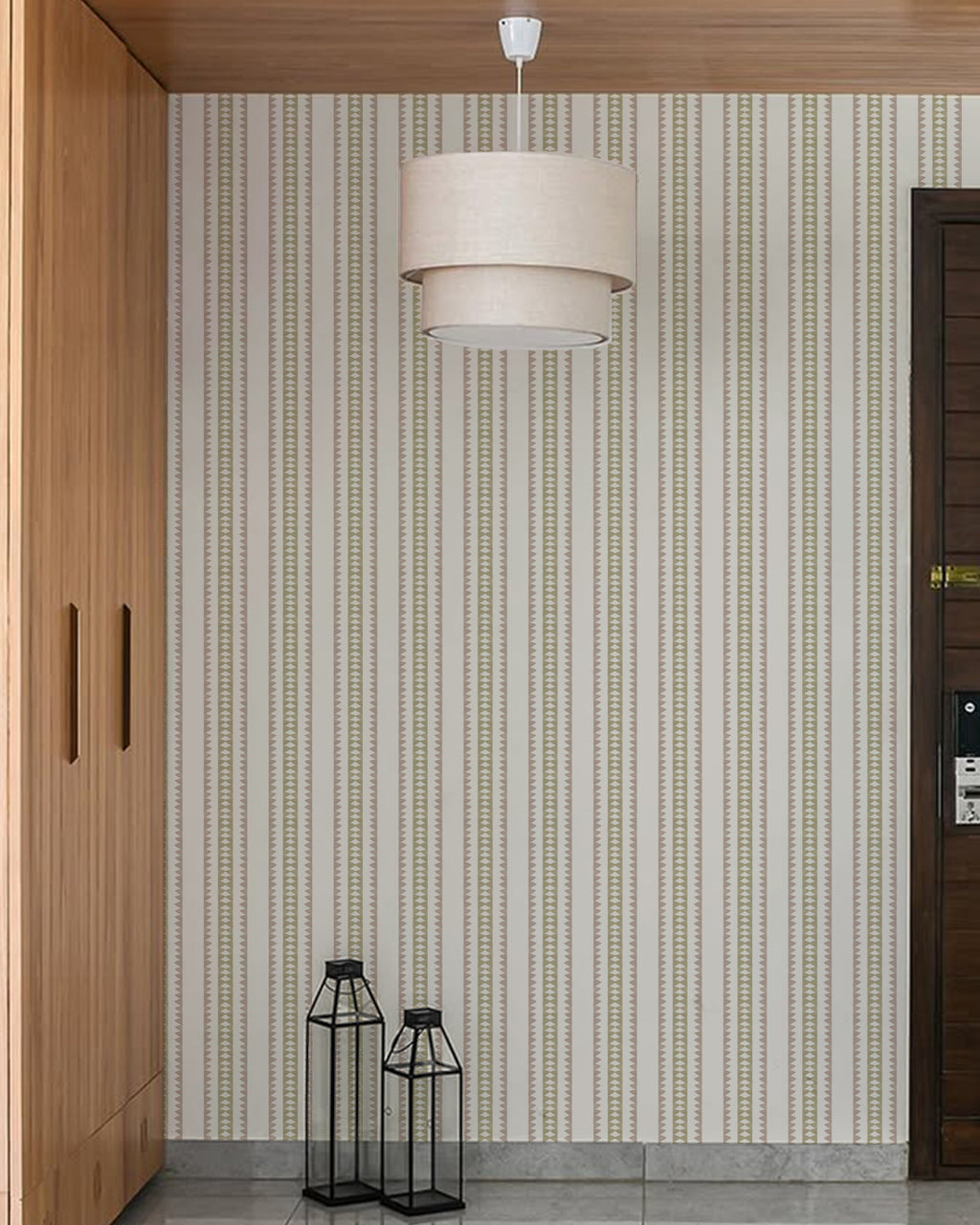 Trail Wallpaper, Sage