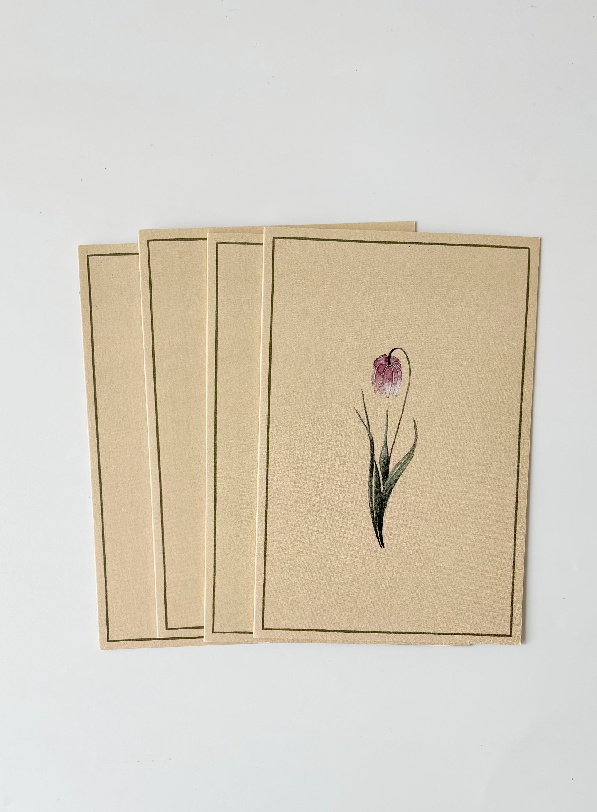 Tulip Greeting Cards (Set of 4)