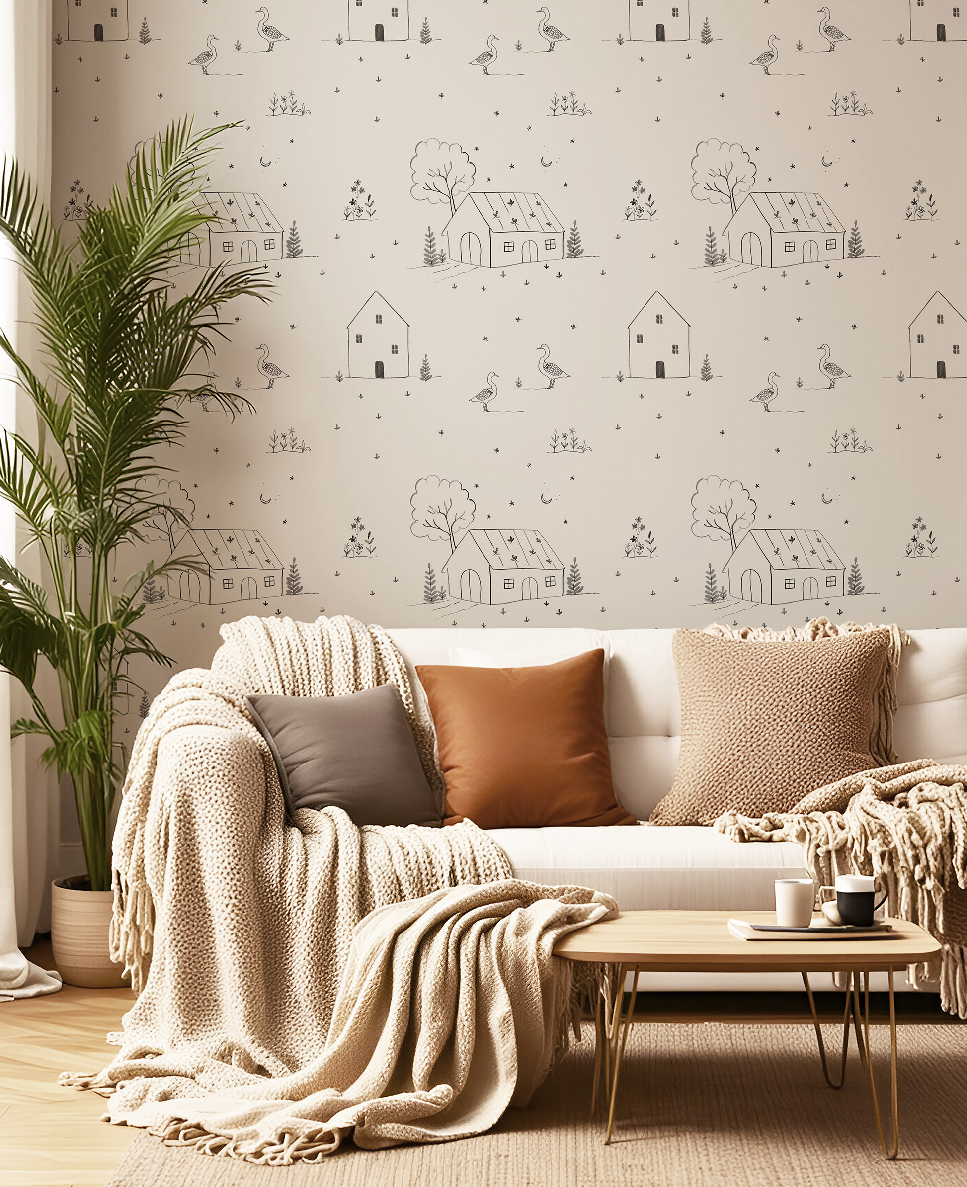 Farmhouse Wallpaper