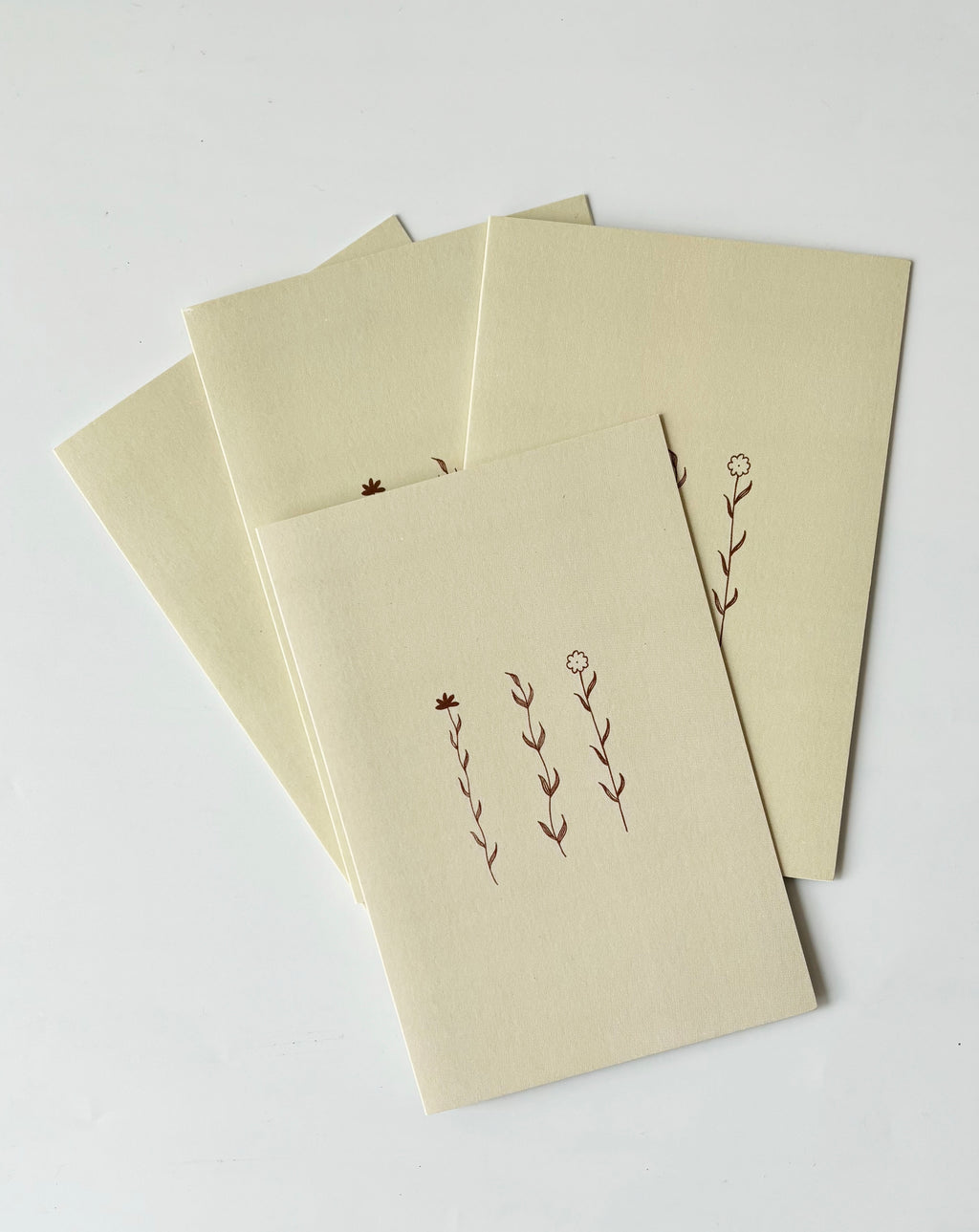 Wildflower Greeting Cards (Set of 4)