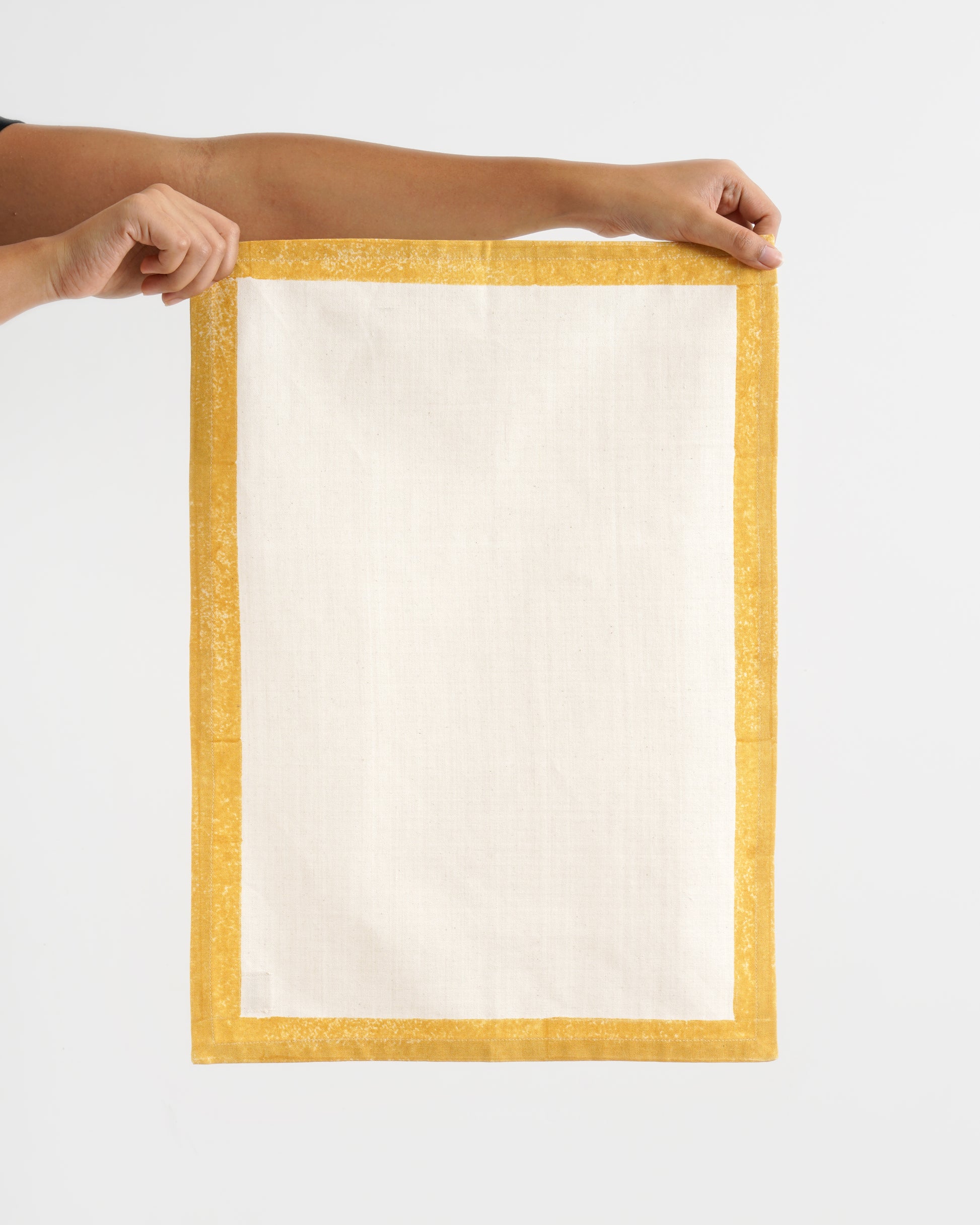 Border Tablemats, Mustard ( Set of 2)