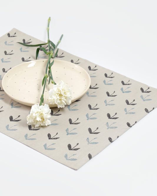 Primrose Tablemats , Blue ( Set of 4)