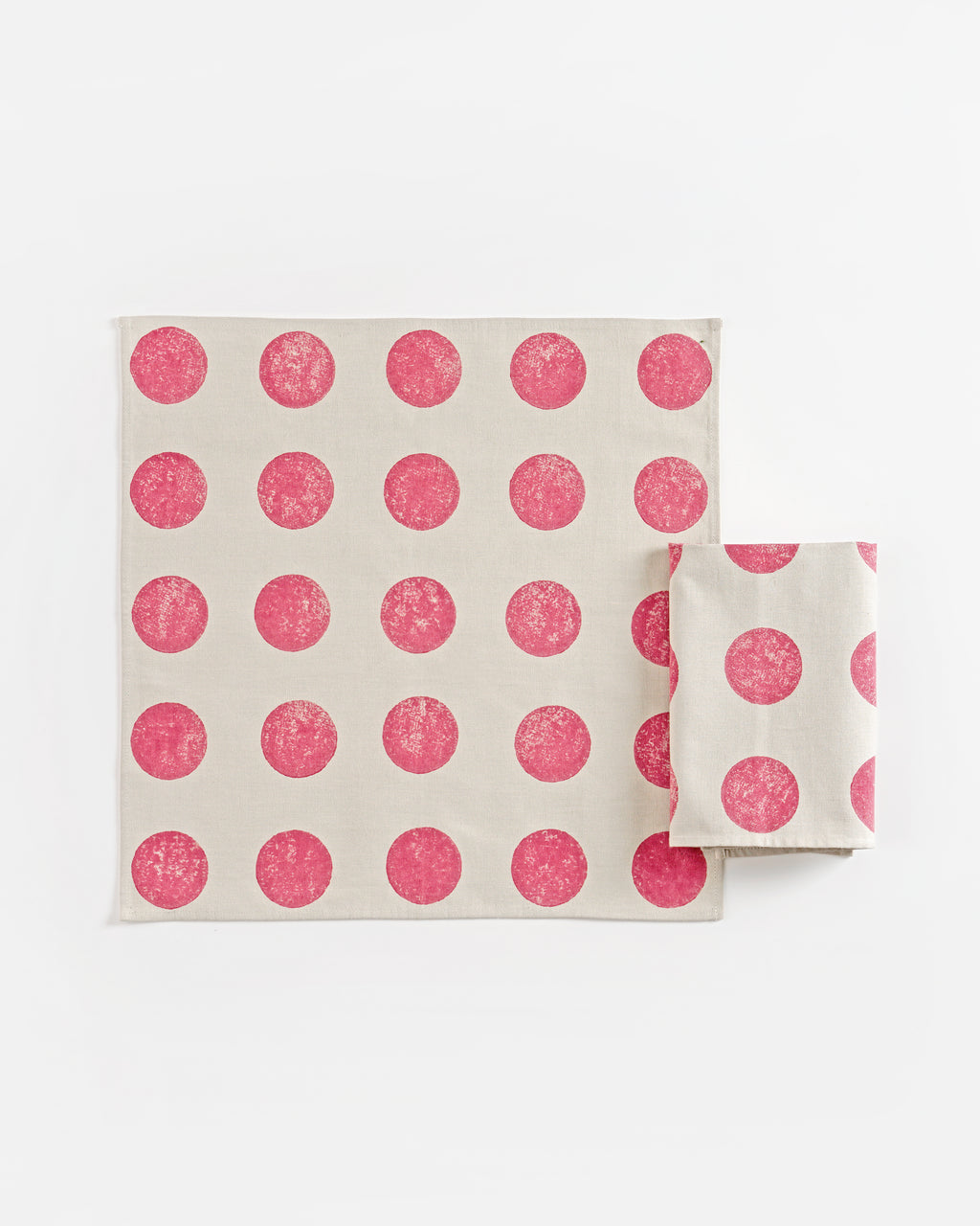 Moon Napkins, Fuchsia ( Set of 2 )