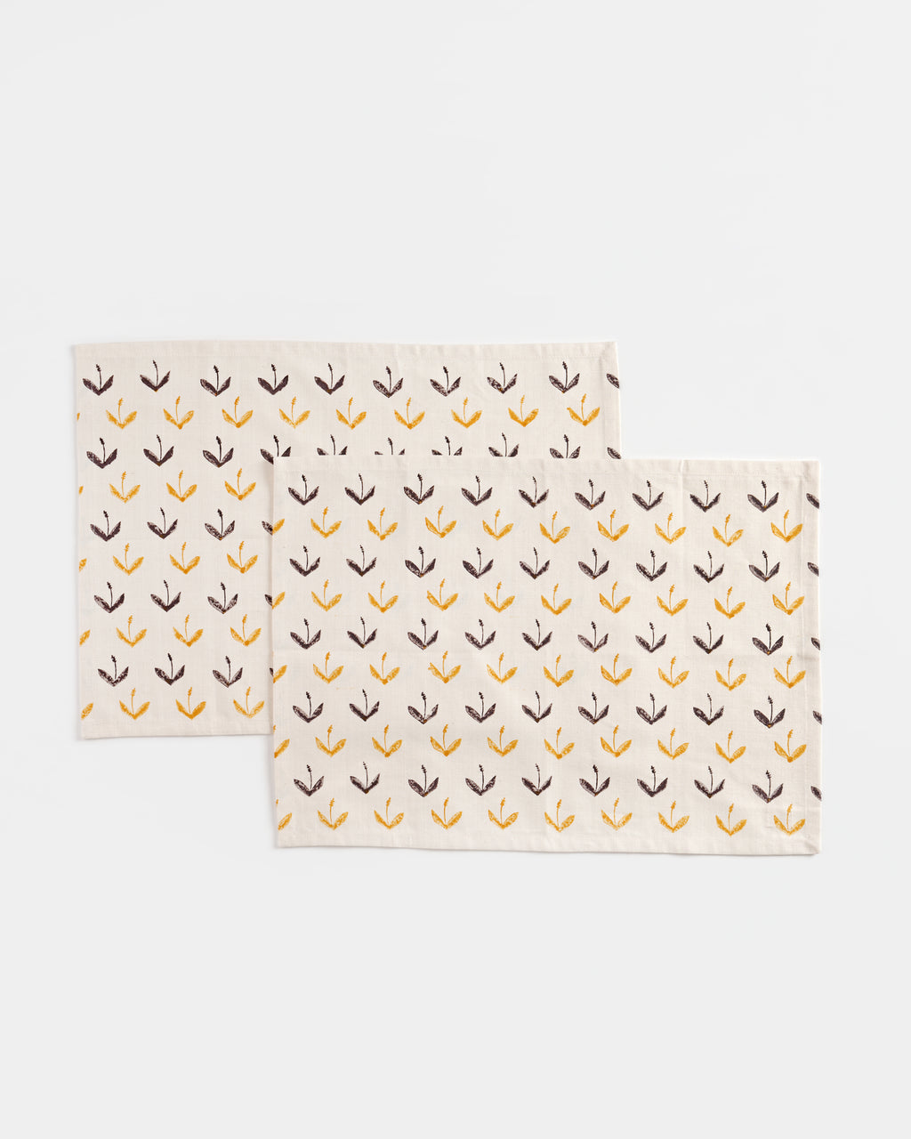 Primrose Tablemats, Mustard ( Set of 2 )