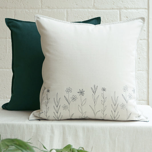 Wildflower Cushion Cover (16” X 16”)