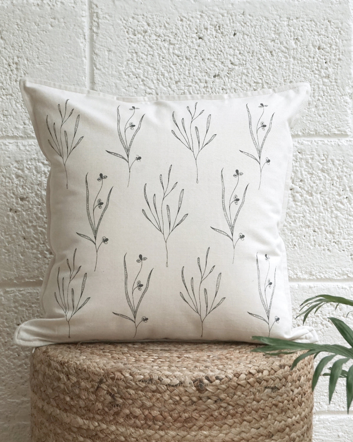 Garden Lily Cushion Cover (16” X 16”)