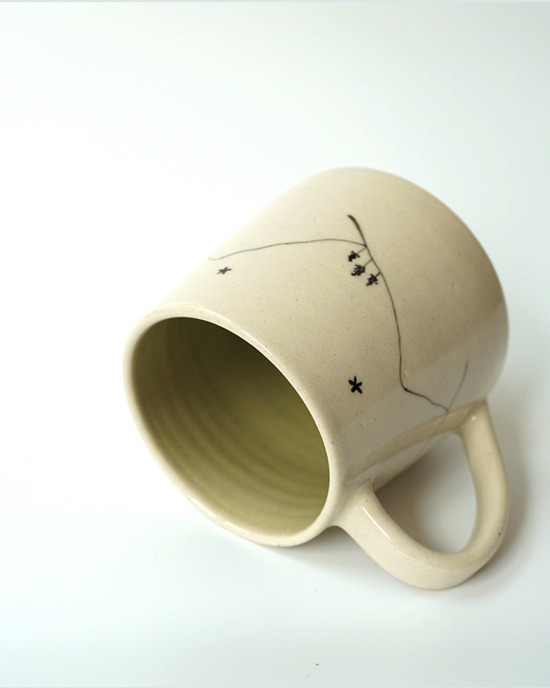 Hills Coffee Mug, Olive