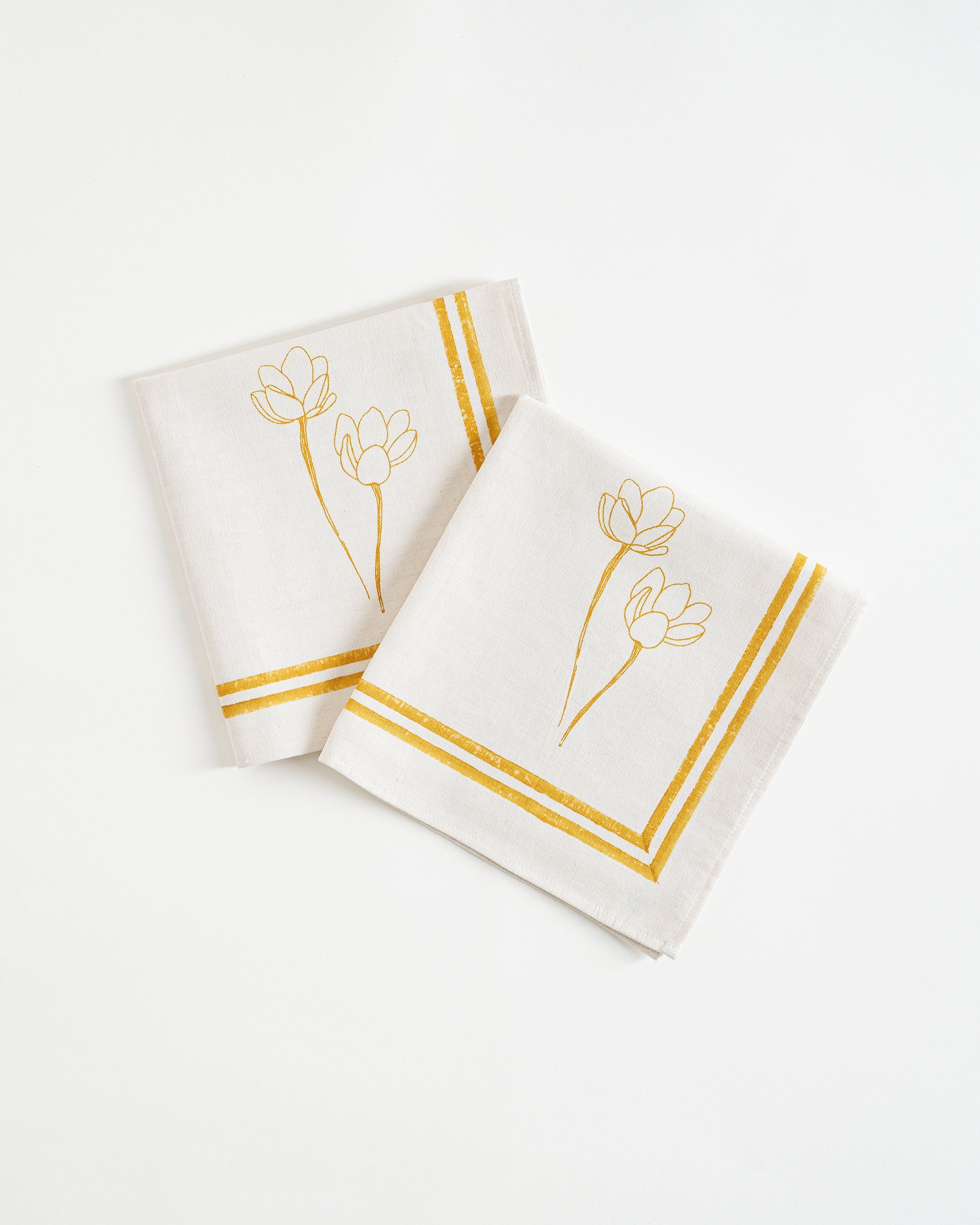 Orchid Napkins, Corn Yellow (Set of 4)