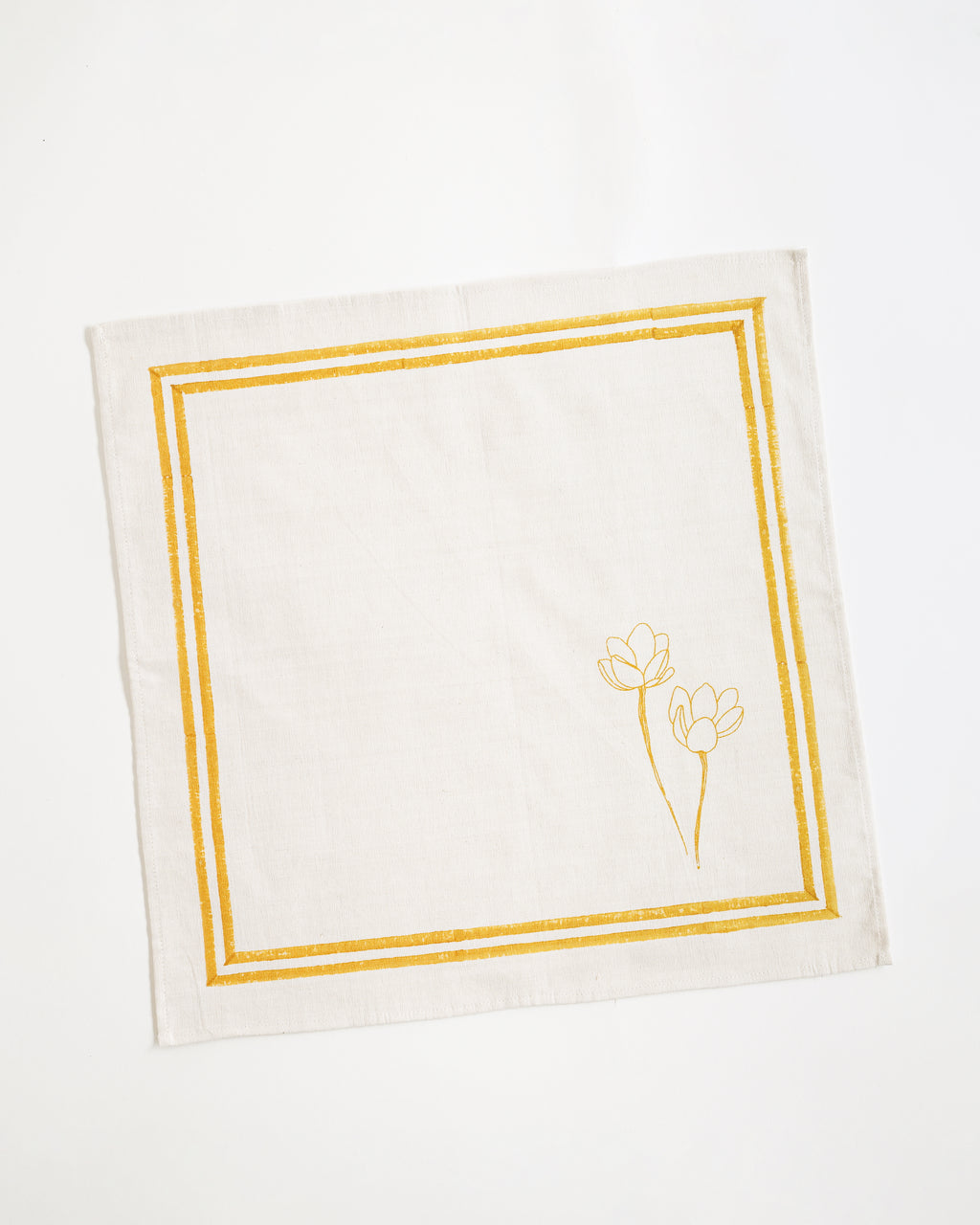 Orchid Napkins, Corn Yellow (Set of 4)
