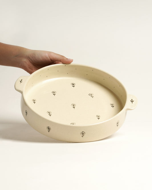 Frangipani Baking Dish
