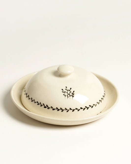 Summer Meadow Butter Dish