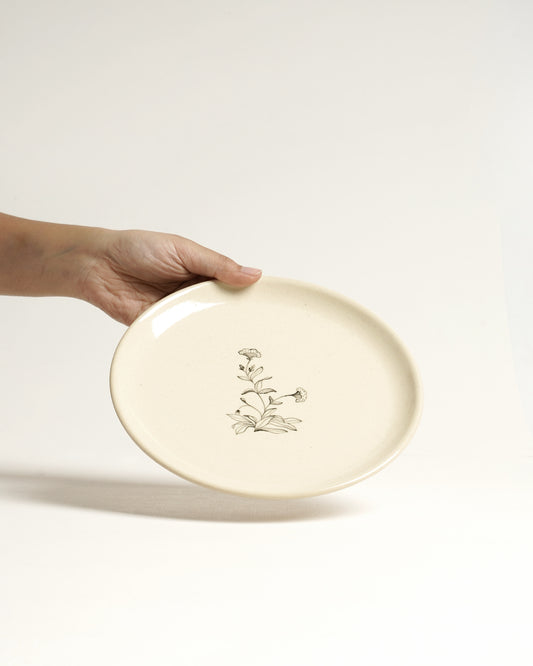 Dahlia Quarter Plates (Set of 2)