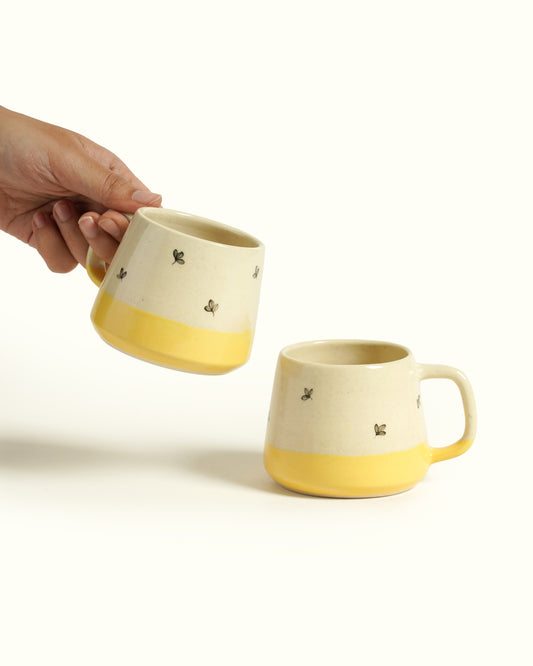 Bela Teacups Mustard (Set of 2)
