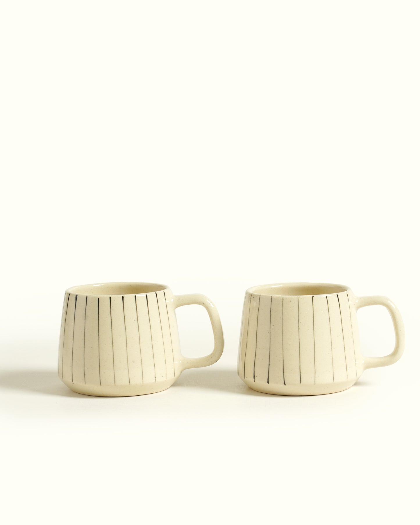 Stripe Teacups ( Set of 2)