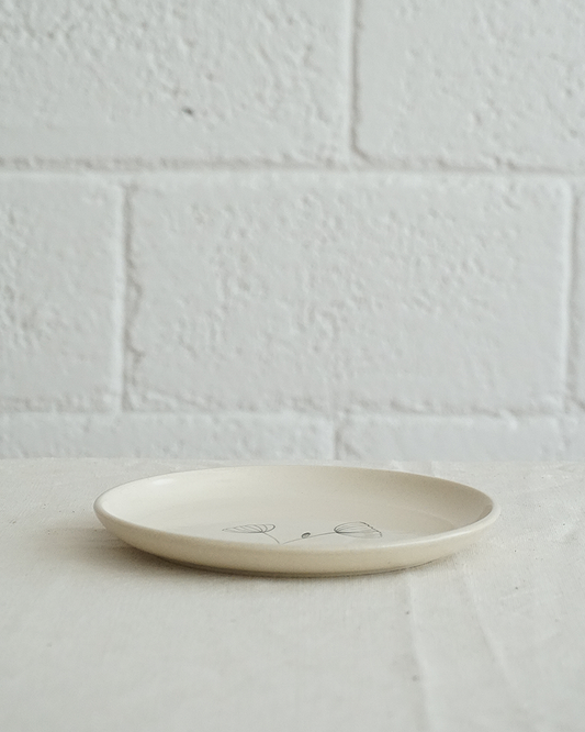 Poppy Tapas Plates (Set of 2)