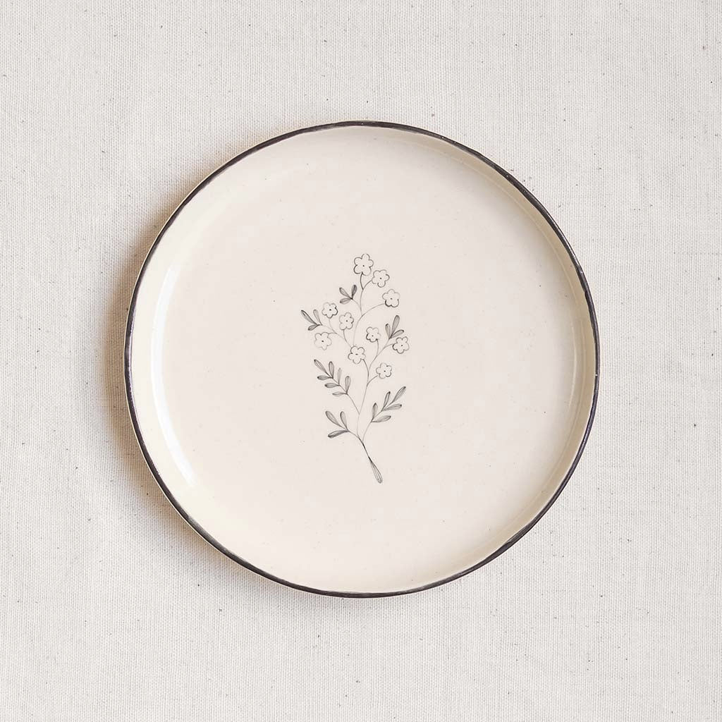 Chameli Quarter Plates (Set of 2)