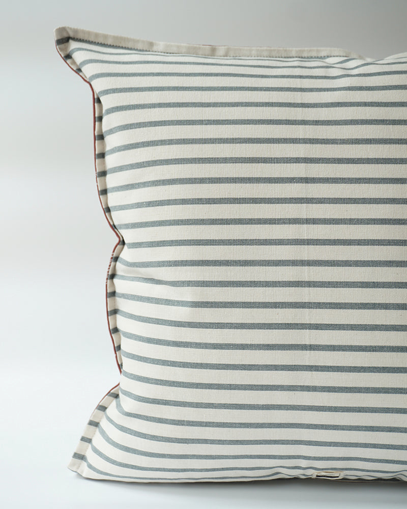 Powder Puff Cushion Cover, Dry Rose (16” X 16”)