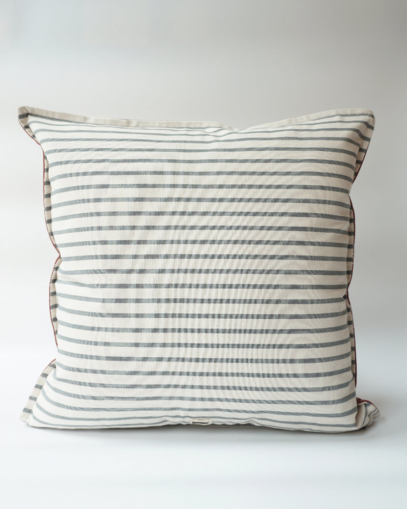 Powder Puff Cushion Cover, Dry Rose (16” X 16”)