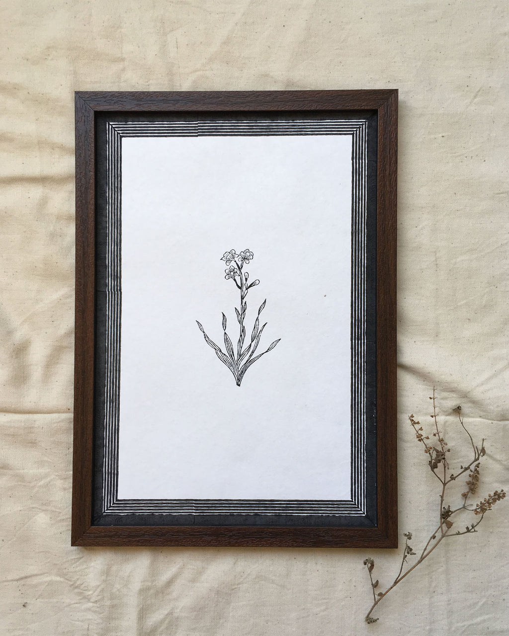 Bouquet Wall Art ( Width: 12" Height : 17" )