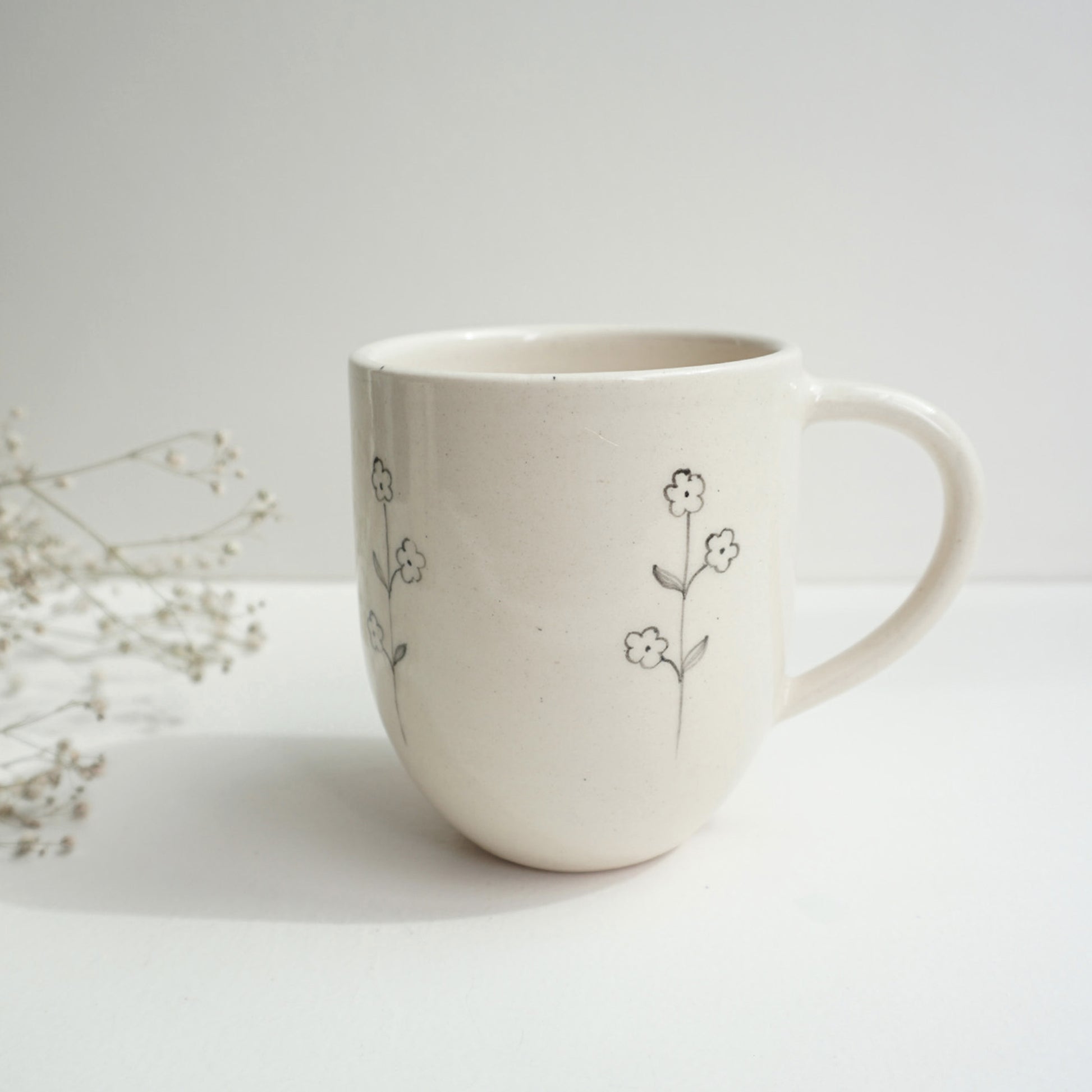 Hills & Wildflowers Coffee Mugs (Set of 2)