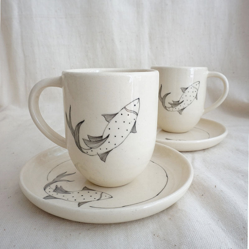 Koi Fish Coffee Mugs