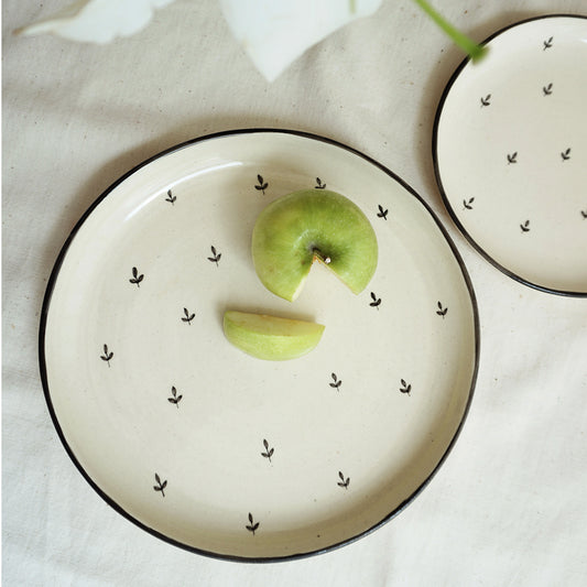 Mogra Dinner Plates (Set of 2)