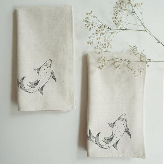 Koi Fish Napkins( Set of 2 )