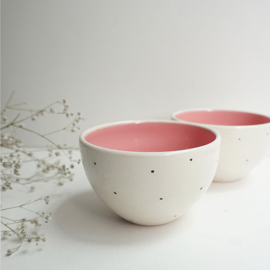 Shorshe Soup Bowls, Pink (Set of 2)