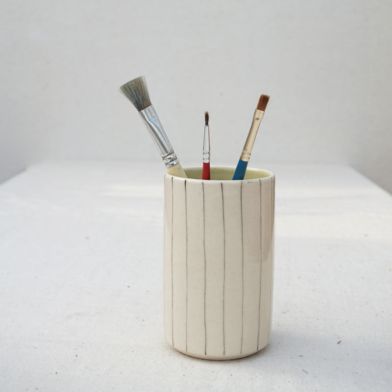 Stripe Small Vase & Pen Stand
