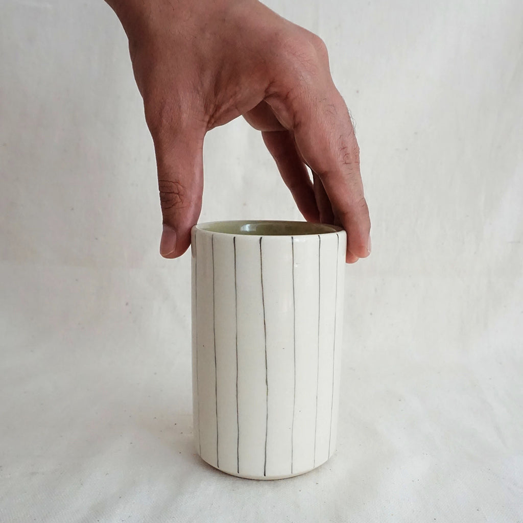 Stripe Small Vase & Pen Stand